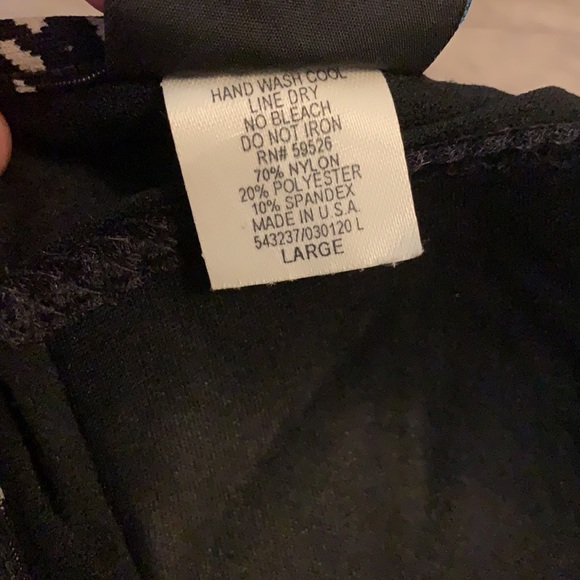 BECCA - Black and White Aztec Bikini - Picture 5 of 7